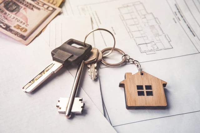 Keys symbolizing unlocking value from your home sale when downsizing
